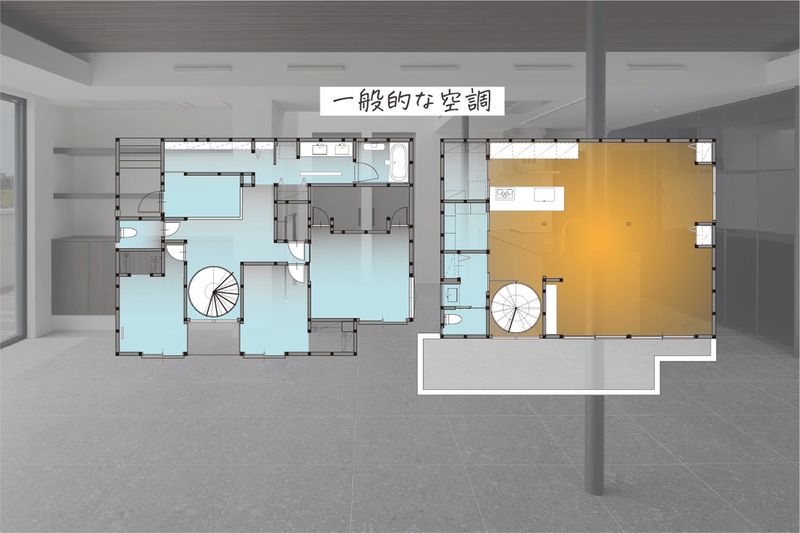 全館空調Z空調の体験（施工前）