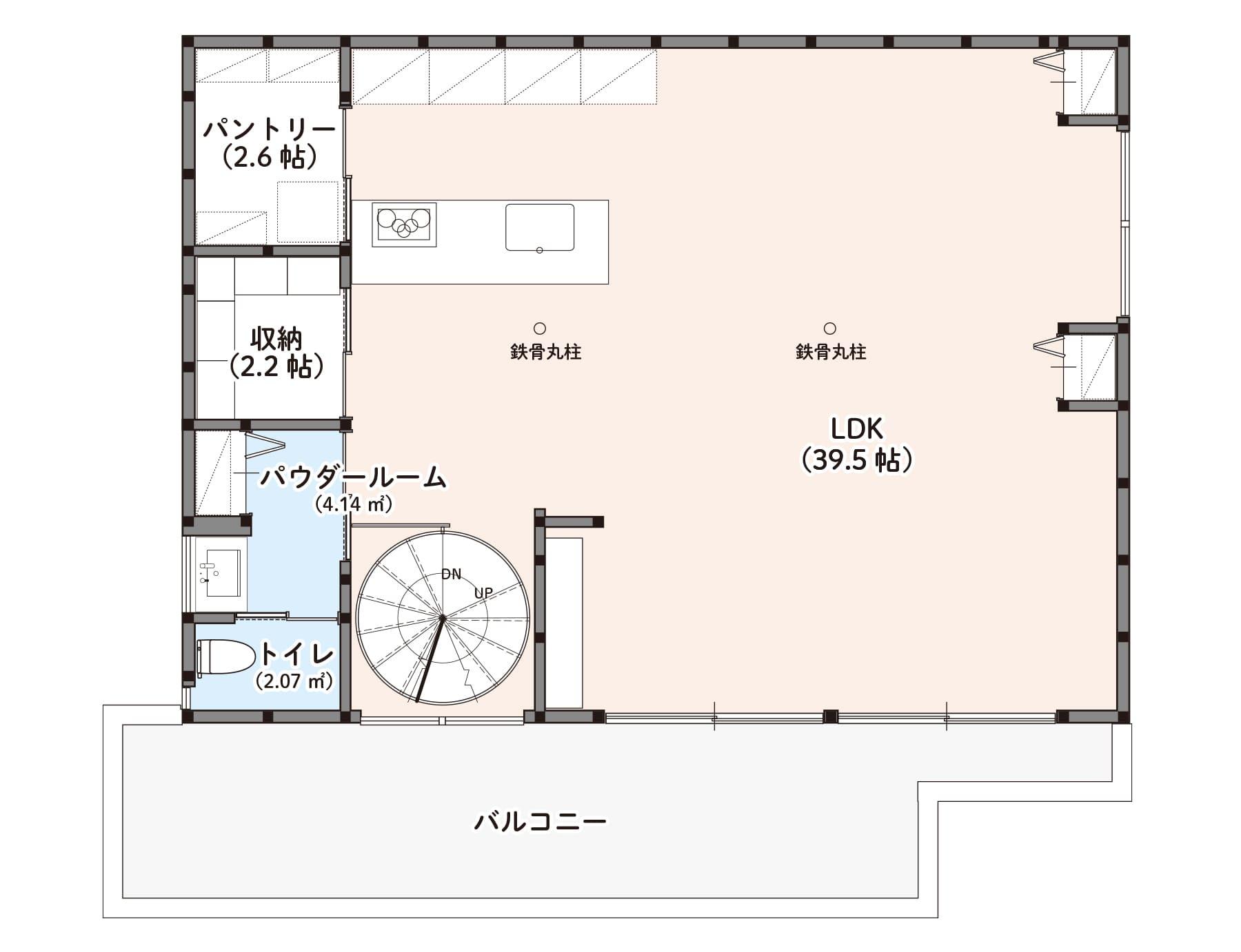 2F間取り